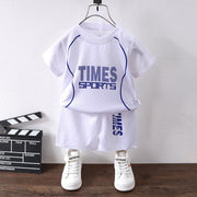 Short-sleeved Uniform Boys' Sportswear Basketball Wear Quick-drying Shorts Suit