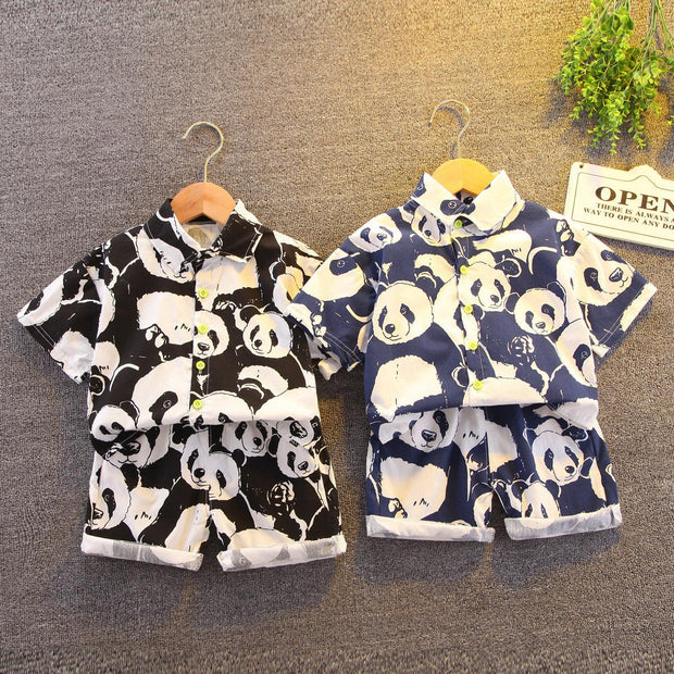 New Children's Suits Boys Summer Clothes