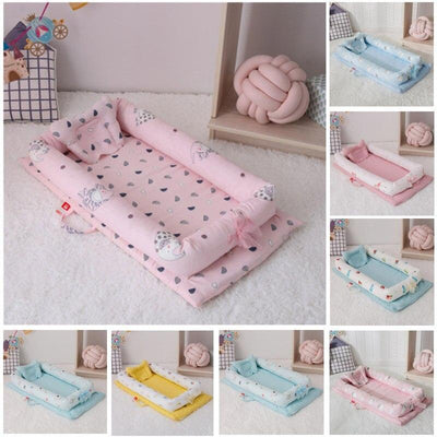 Newborn anti-fright portable bed