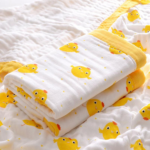 Newborn Baby Bath Towel Newborn Cotton Gauze Baby