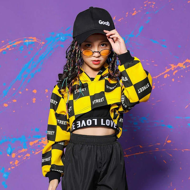 Girls' Hip-Hop Street Dance Costumes