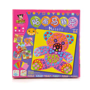 Brunette Baby Mosaic Stickers Children's Educational Toys