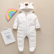 Newborn foot coveralls