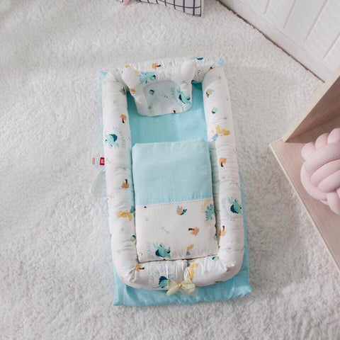 Newborn anti-fright portable bed