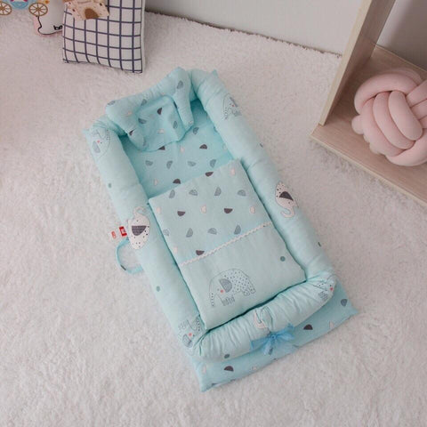 Newborn anti-fright portable bed