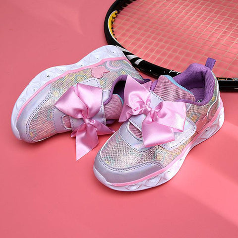 Girls' colorful luminous shoes