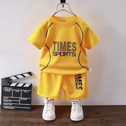 Short-sleeved Uniform Boys' Sportswear Basketball Wear Quick-drying Shorts Suit