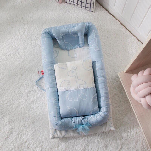 Newborn anti-fright portable bed