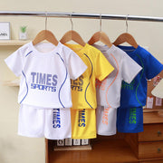 Short-sleeved Uniform Boys' Sportswear Basketball Wear Quick-drying Shorts Suit