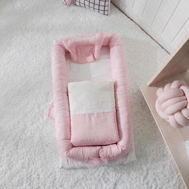 Newborn anti-fright portable bed