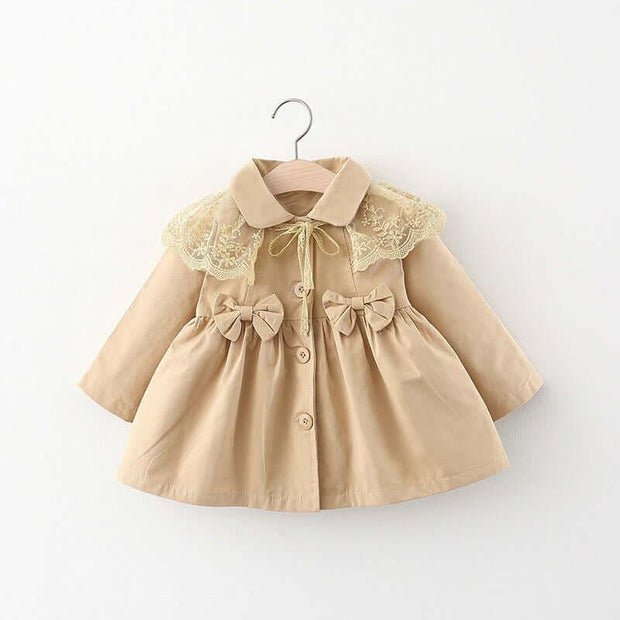 Girls Outerwear Western Style Spring And Autumn Clothes