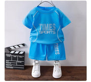 Short-sleeved Uniform Boys' Sportswear Basketball Wear Quick-drying Shorts Suit