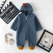 Newborn foot coveralls